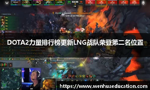 DOTA2力量排行榜更新LNG战队荣登第二名位置